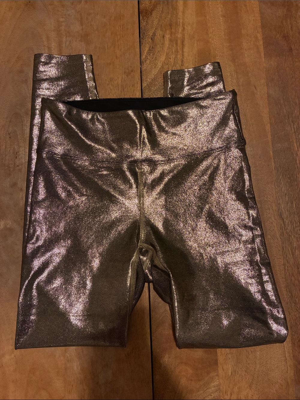 Heroine Sport Gold Metallic Leggings